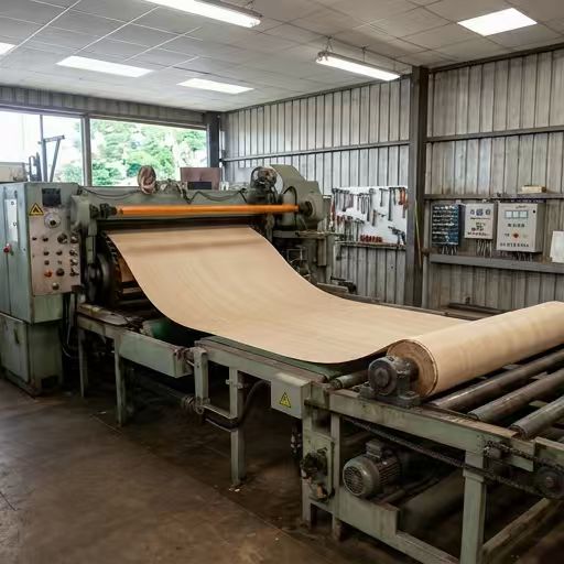 Rotary veneer